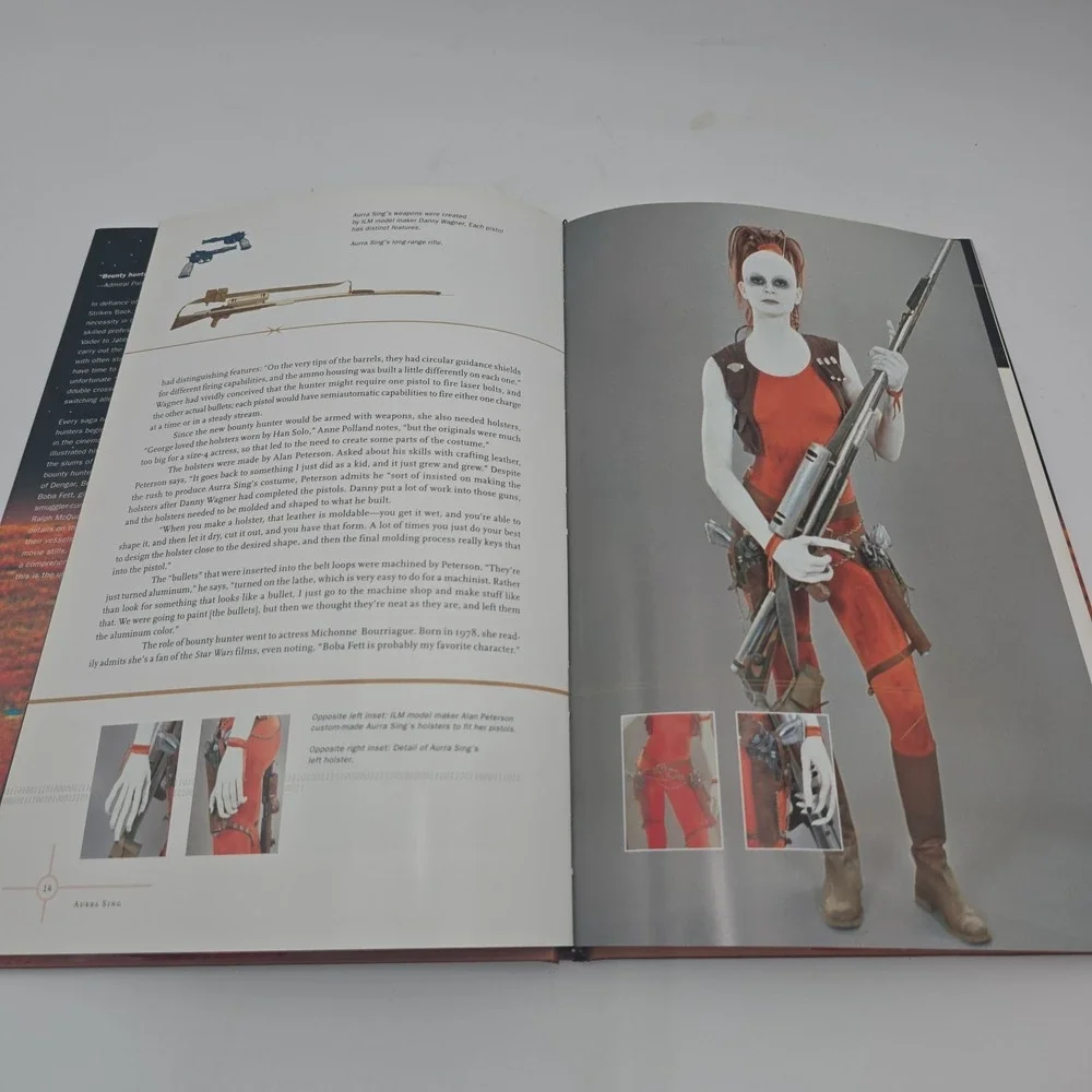 Star Wars Aurra Sing Dawn of the Bounty Hunters Hardcover 2000 Chronicle Book